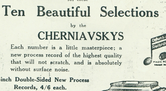 Cherniavsky Trio Ad