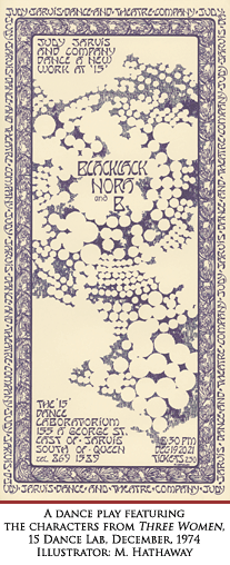 15 Dance Lab Show Poster, 1974