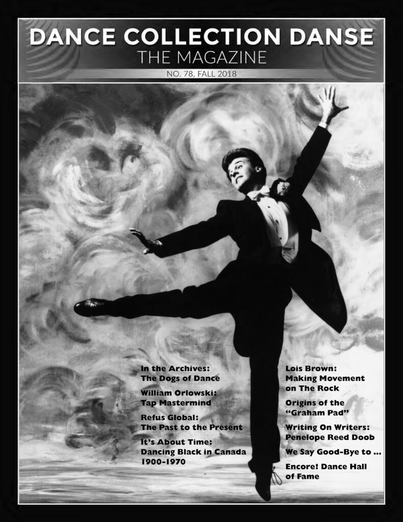 DCD The Magazine Issue 78 Fall 2018 Dance Collection Danse dcd-the-magazine-issue-78-fall-2018-dance-collection-danse
